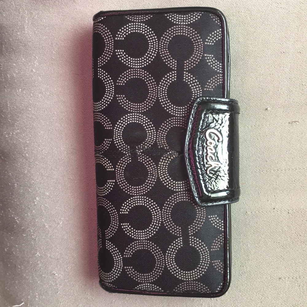 Black Coach Wallet